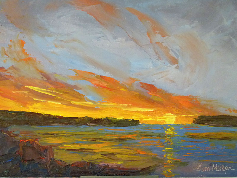 Kennebunkport Oil Painting